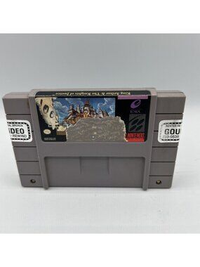 King Arthur and the Knights of Justice Super Nintendo Cartridge Authentic Tested